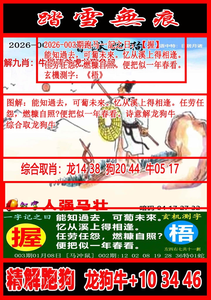 003期踏雪无痕解跑狗[图]